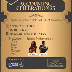 Pamflet Accounting Celebration 25