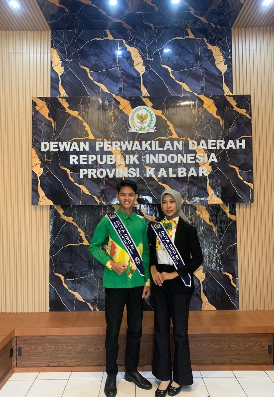 Terbaik I Putra Duta DPD RI Provinsi Kalimantan Barat 2025