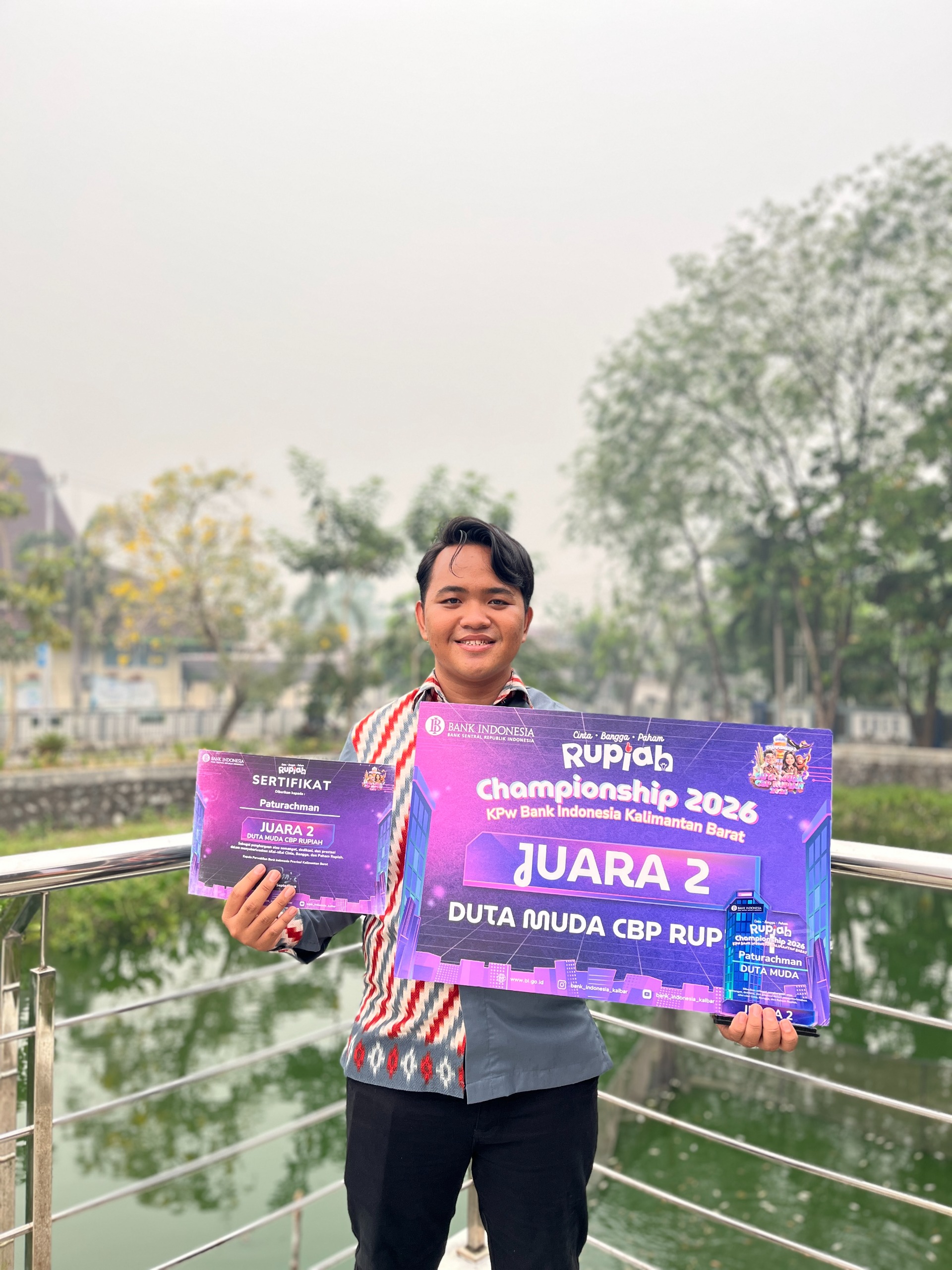 Juara 2 Duta Muda Cinta, Bangga, dan Paham Rupiah Provinsi Kalimantan Barat 2026