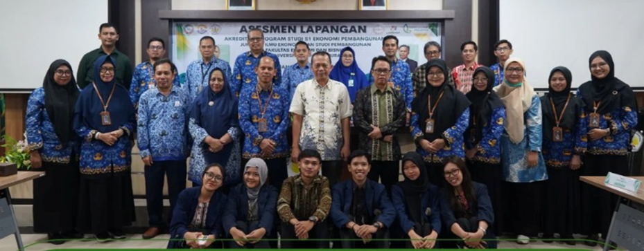 Kawal Kualitas Pendidikan, Tim Penjaminan Mutu Dampingi Asesmen Lapangan Prodi Ekonomi Pembangunan